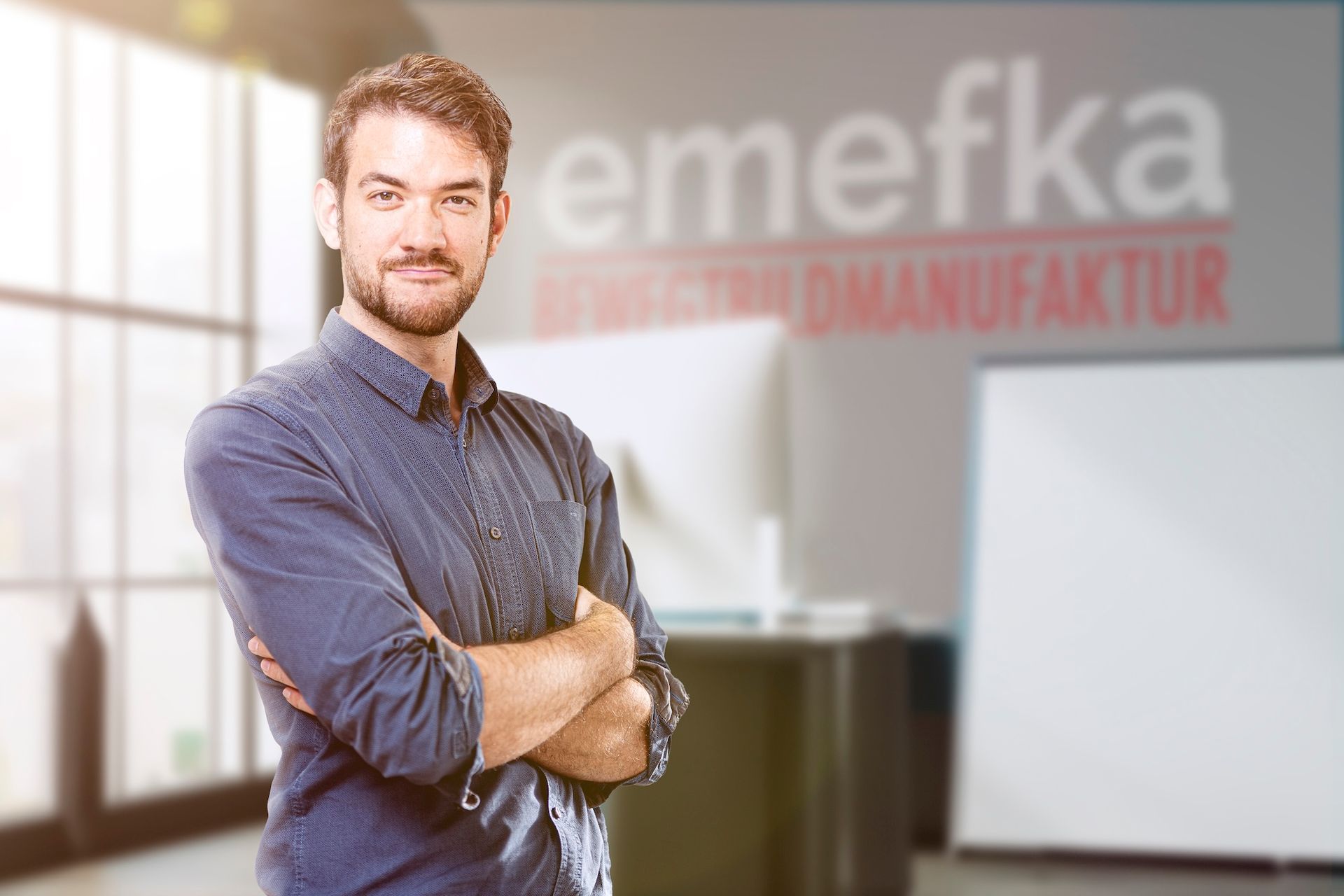 Marc Ferdinand Körner im emefka-Studio