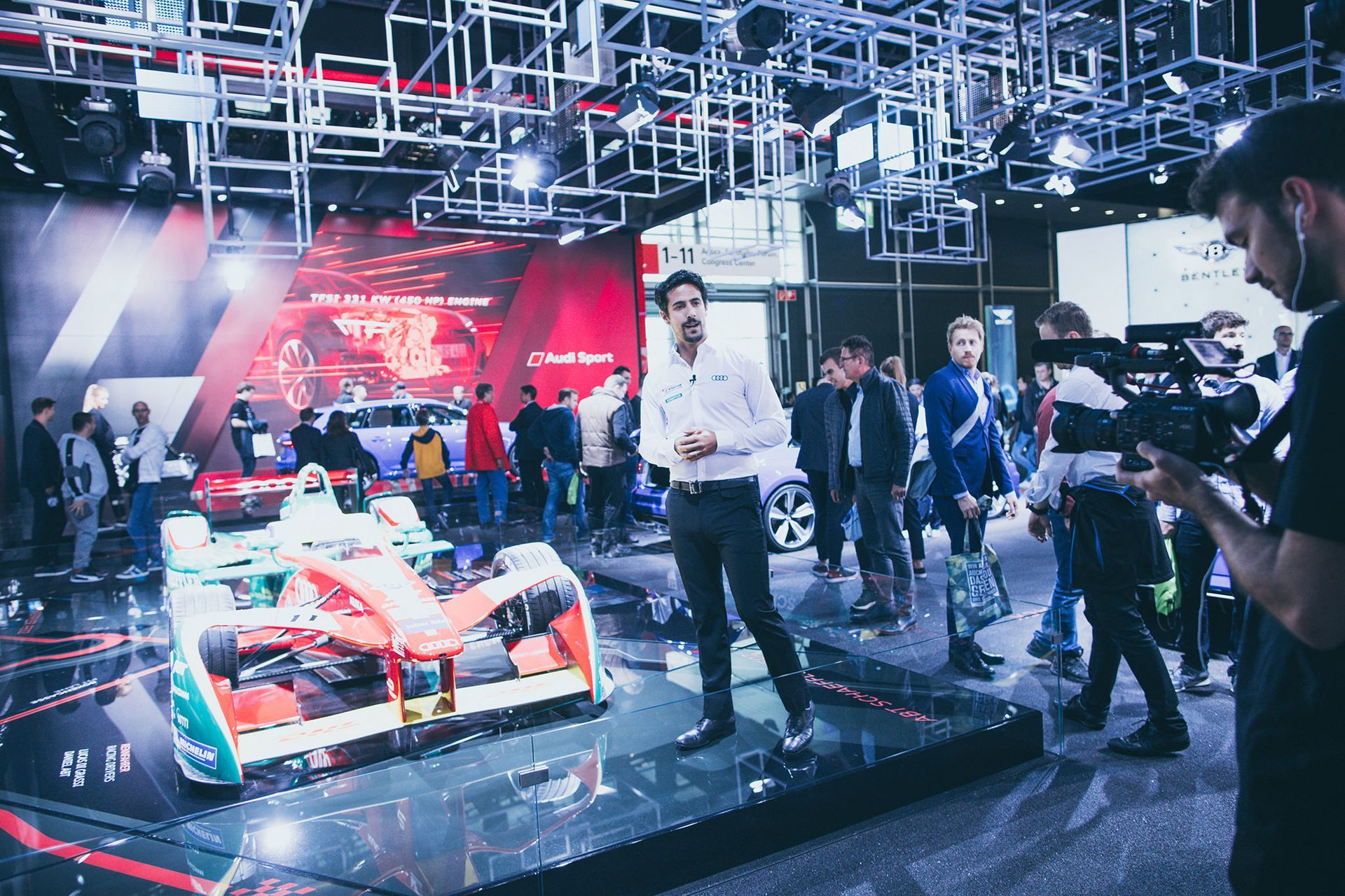 Audi-Messestand auf der IAA